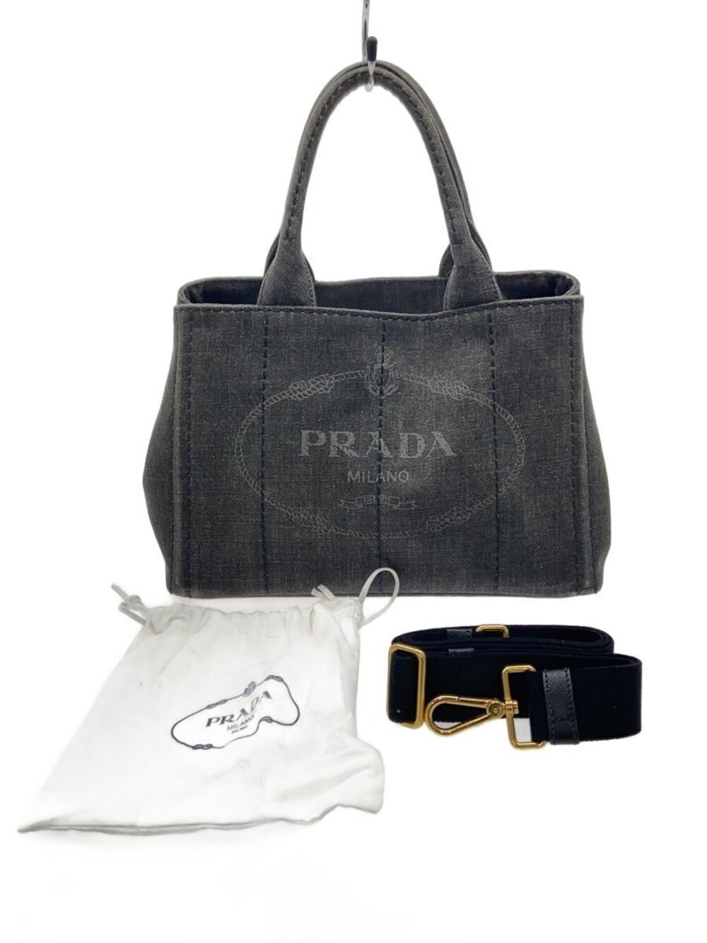 Prada Tote Bag Gray